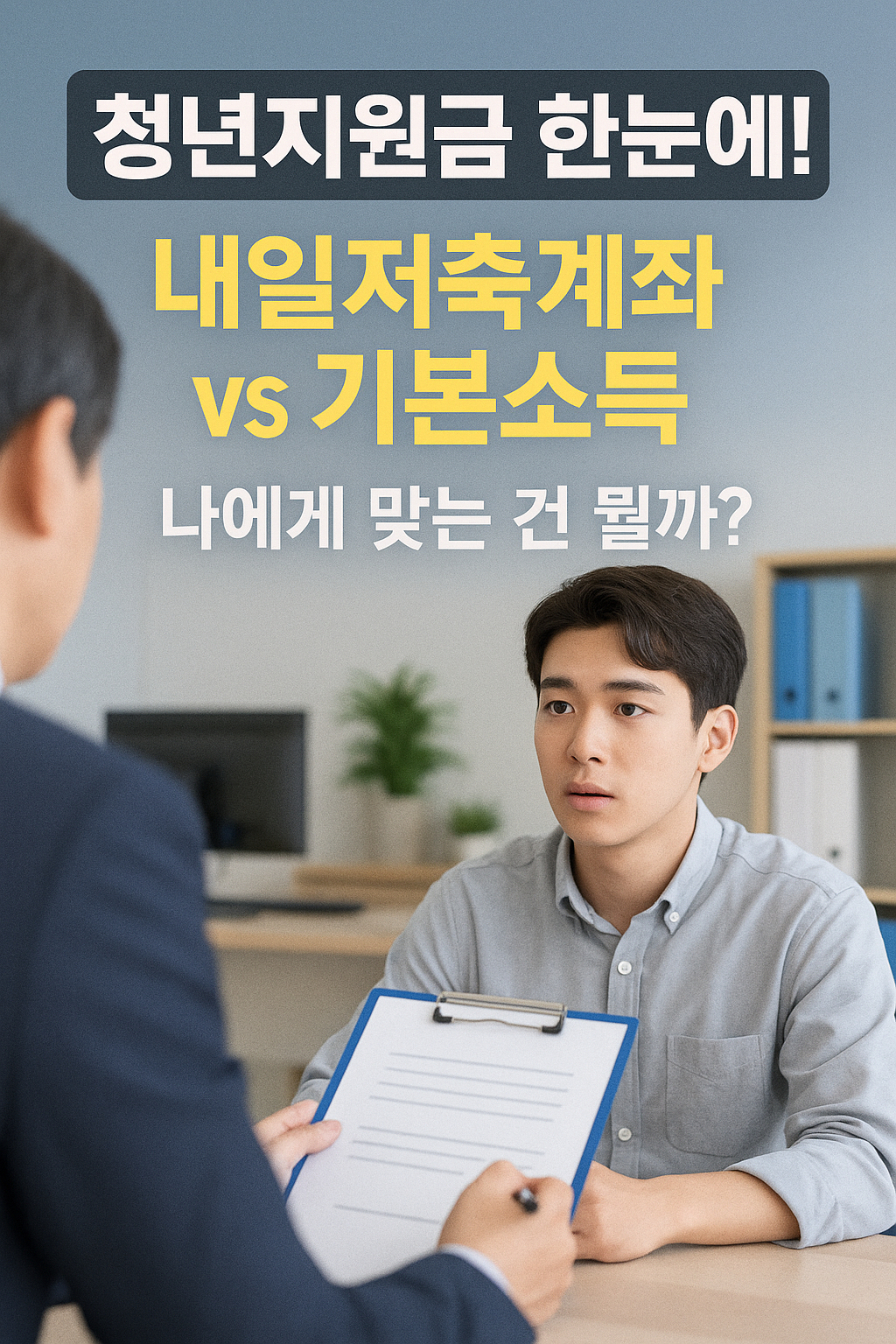 [3편] 청년내일저축계좌 vs 청년기본소득 비교