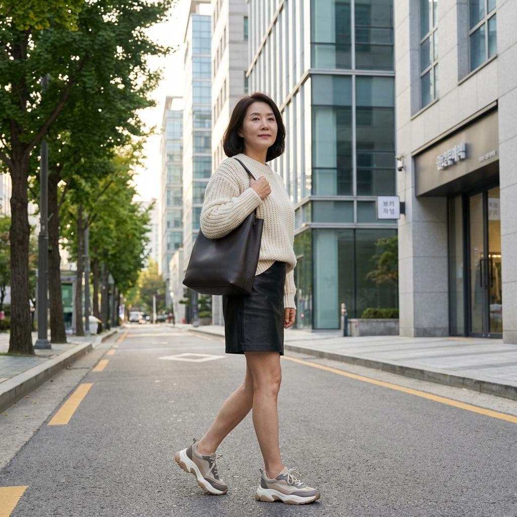 유럽 여행 갈 때 50대 엄마 필수템, 온러닝 스니커즈