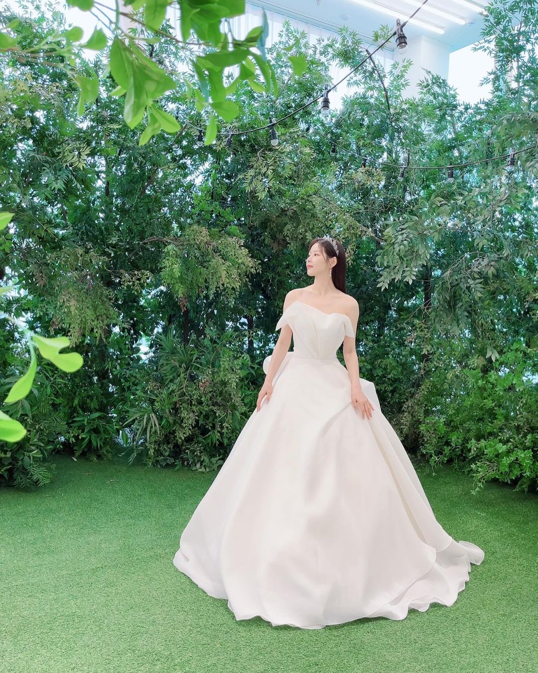 태풍의신부 박하나 웨딩드레스 공개