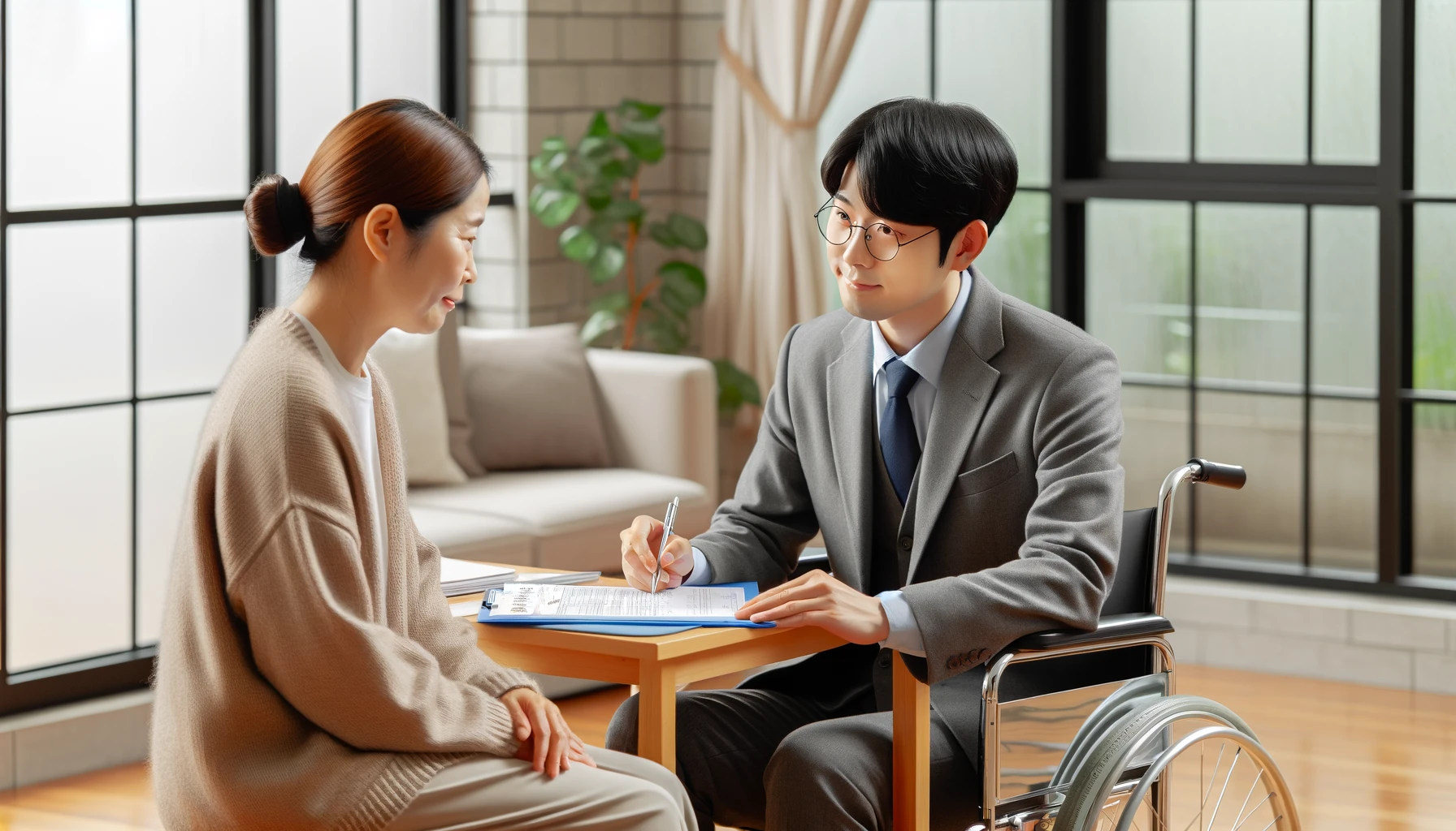 장애인복지 사업 신청하기