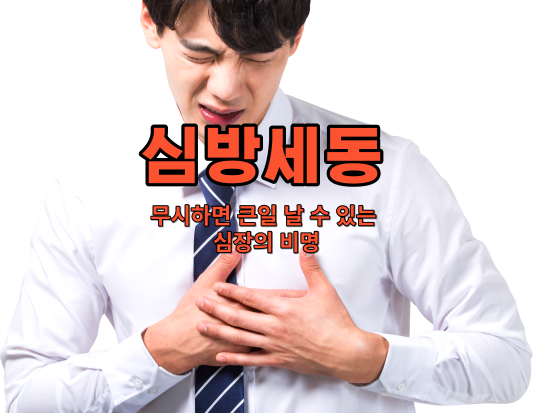 심방세동, 무시하면 큰일 날 수 있는 심장의 비명