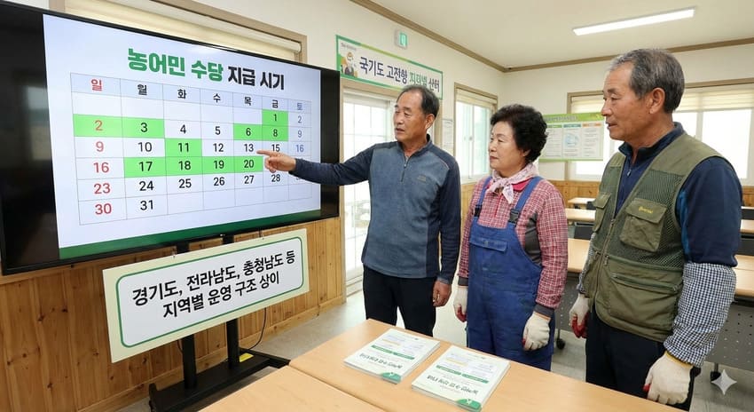 농어민 수당 지급 시기와 지자체별 운영 구조 상세 정리