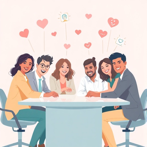 조직 몰입으로 인한 긍정적 효과를 나타내는 이미지