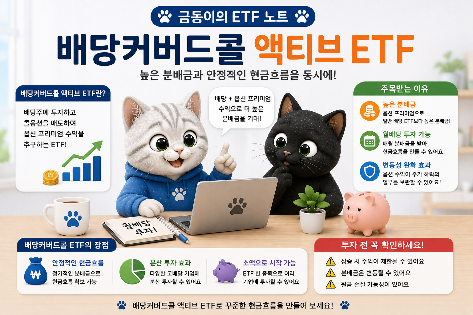 국내 주식ETF 배당커버드콜 액티브 관련 내용