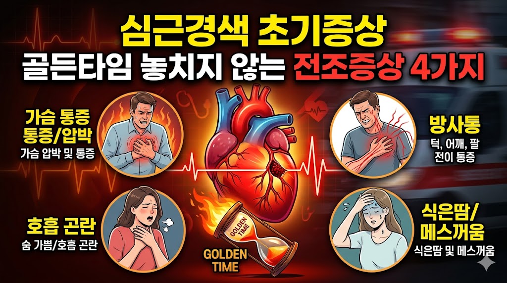 심근경색 초기증상