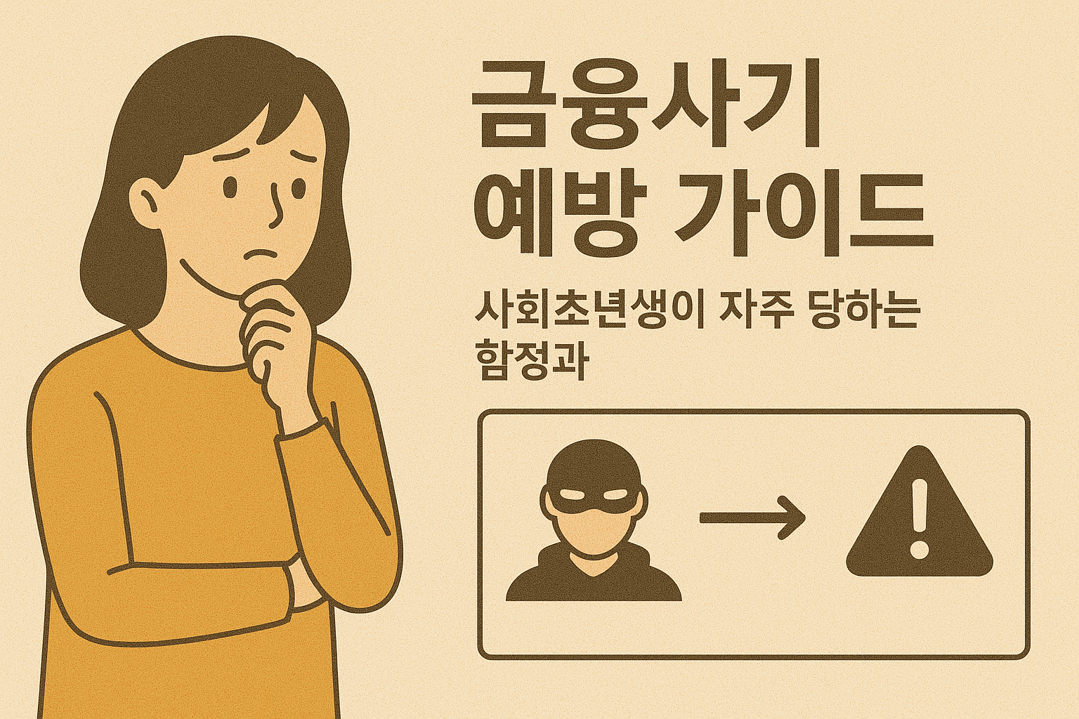 금융사기 예방 가이드: 사회초년생이 자주 당하는 함정과 대처법