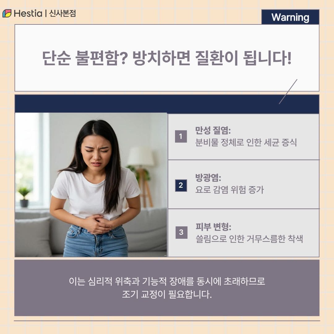 방치하면 위험한 이유: 만성 질염과 합병증