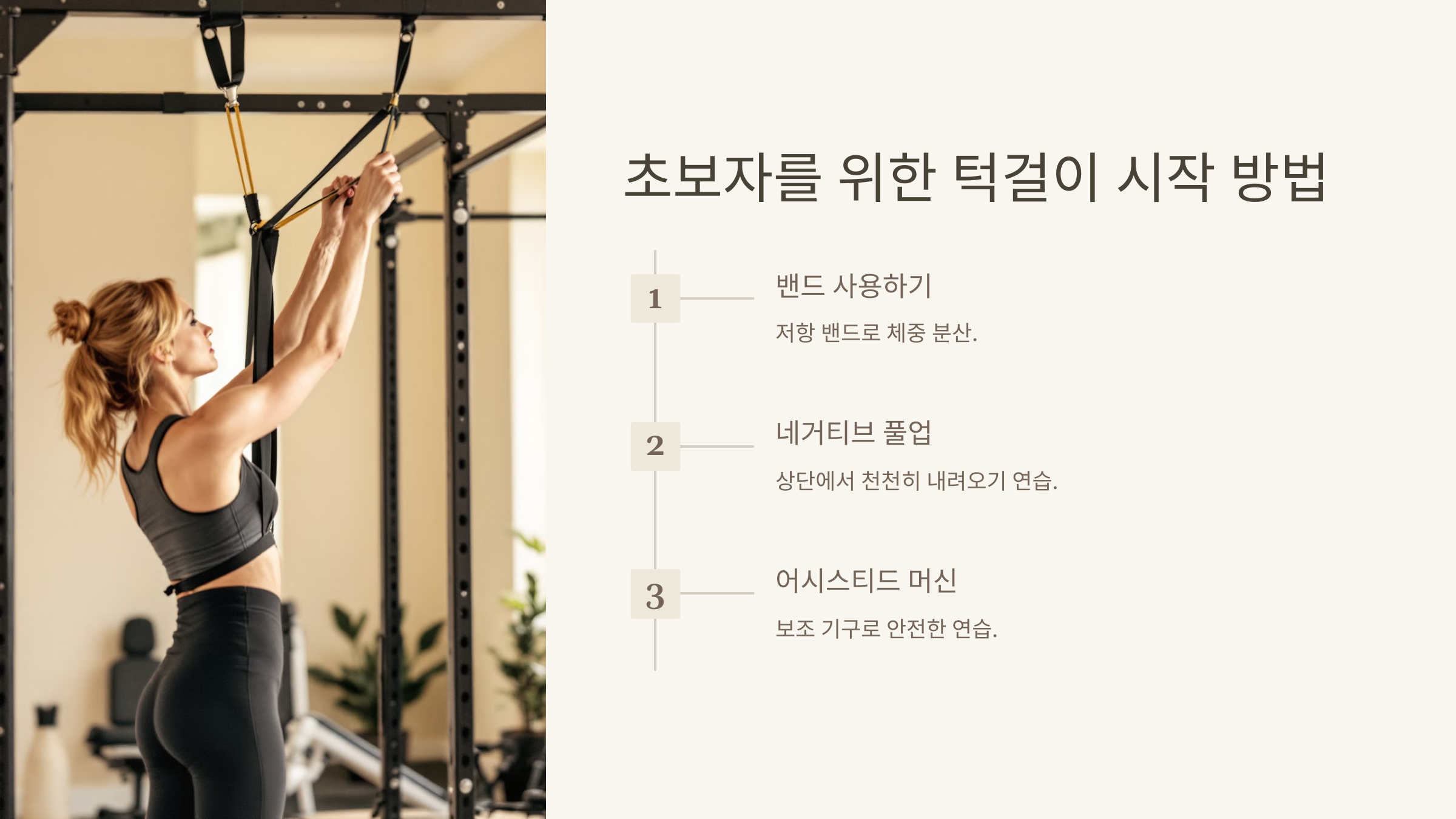 턱걸이 효과 운동기구 초보 턱걸이 기구