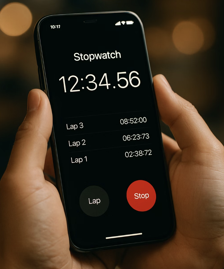 초시계와 스톱워치 차이 &ndash; 용어와 기능 비교 정리