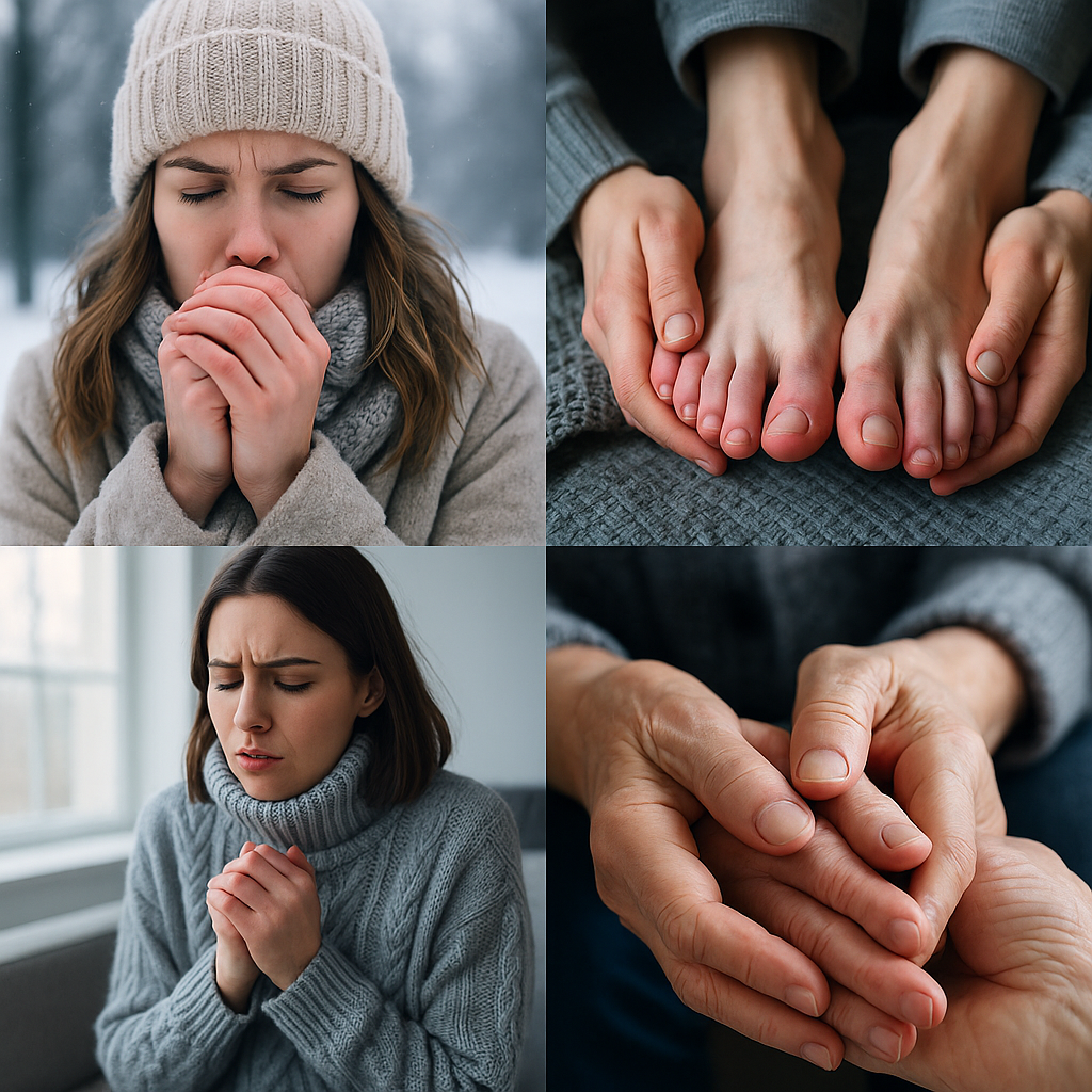 수족냉증에 관련된 사진