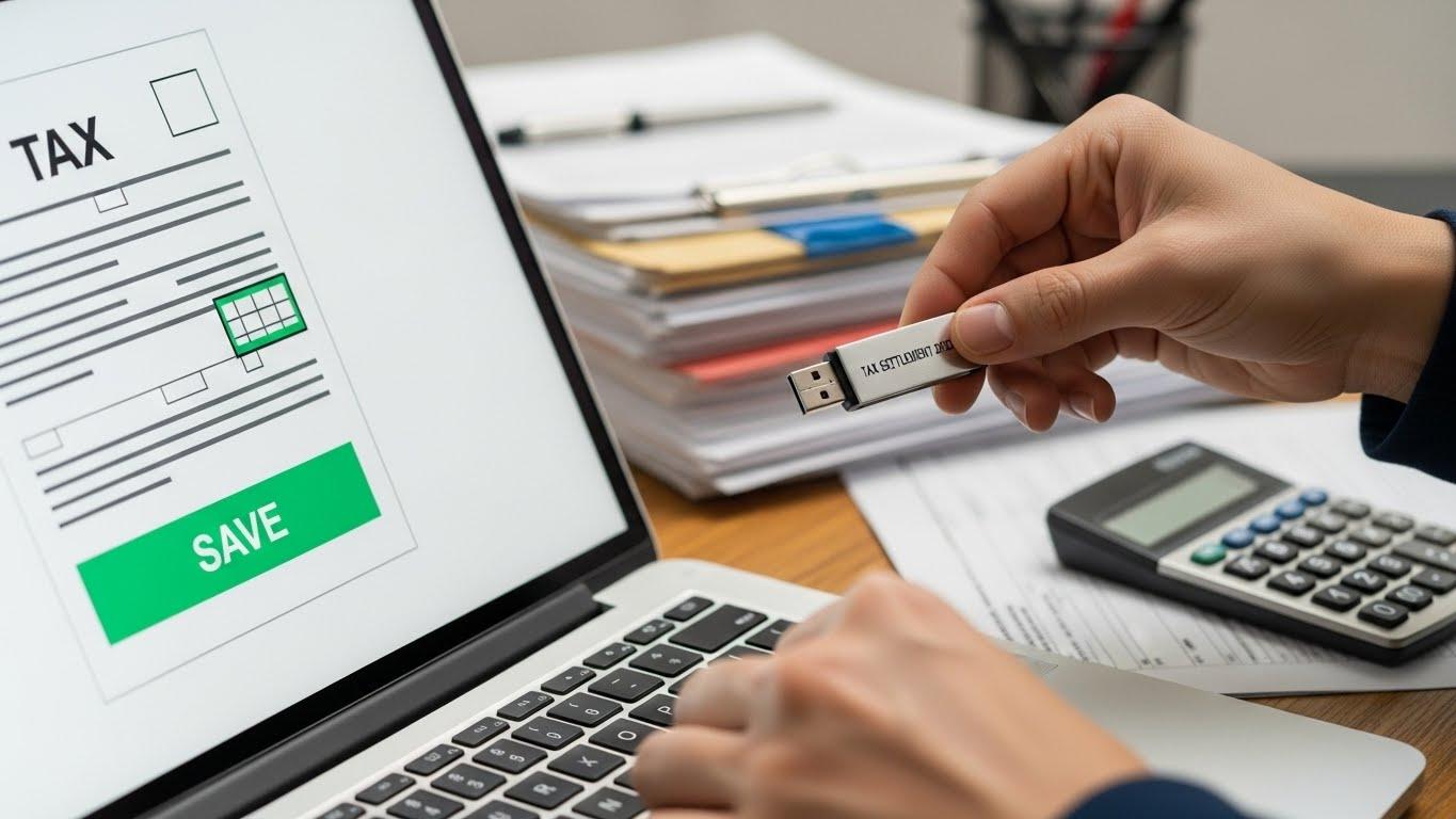 연말정산 usb 저장방법