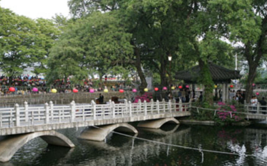 낙화축제 축제장 위치 관련 사진