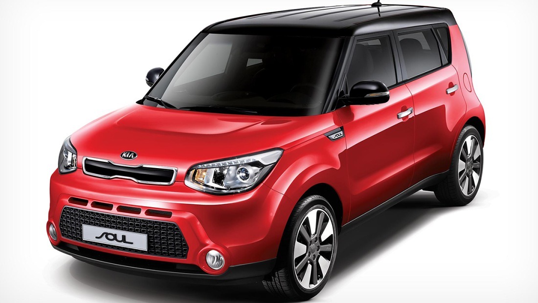 쏘울EV 리콜 전면사진 레드 컬러