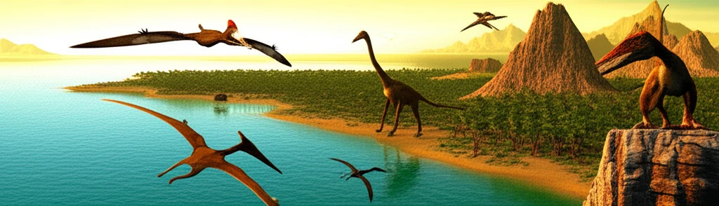 익룡 vs 공룡: 하늘을 나는 파충류