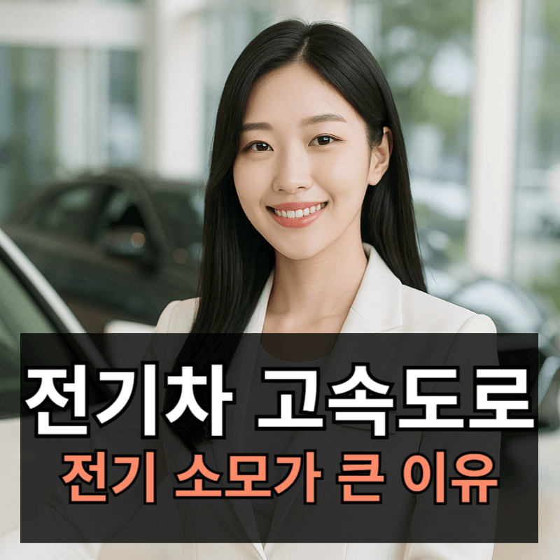 전기차가 고속도로에서 훨씬 더 많은 전기를 소모하는 이유