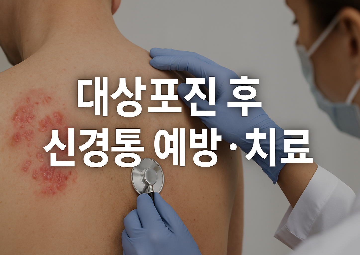 대상포진 후 신경통 예방과 치료 가이드