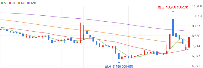 딥페이크-관련주-신시웨이-주가