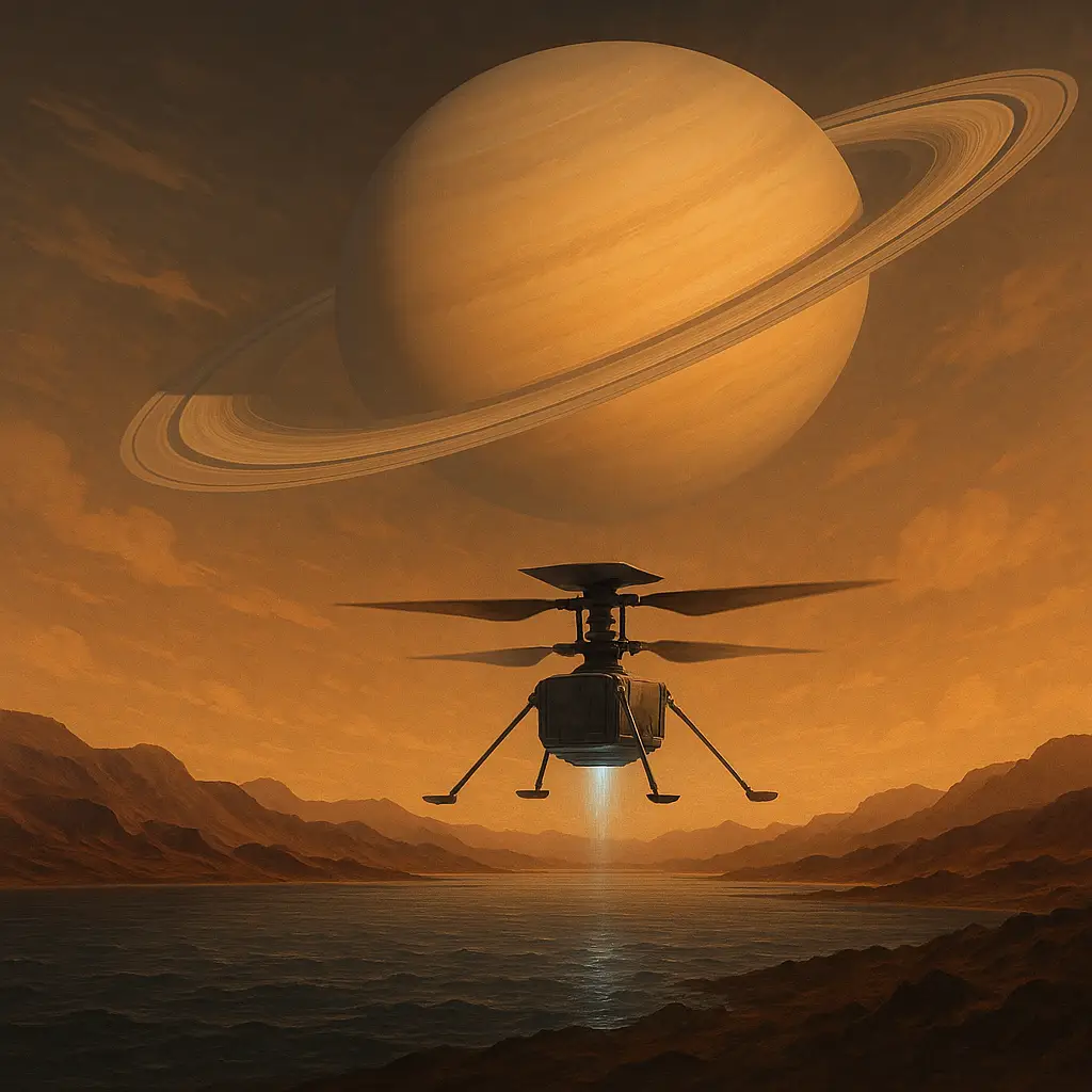 토성의 위성 타이탄 탐사와 메탄 바다