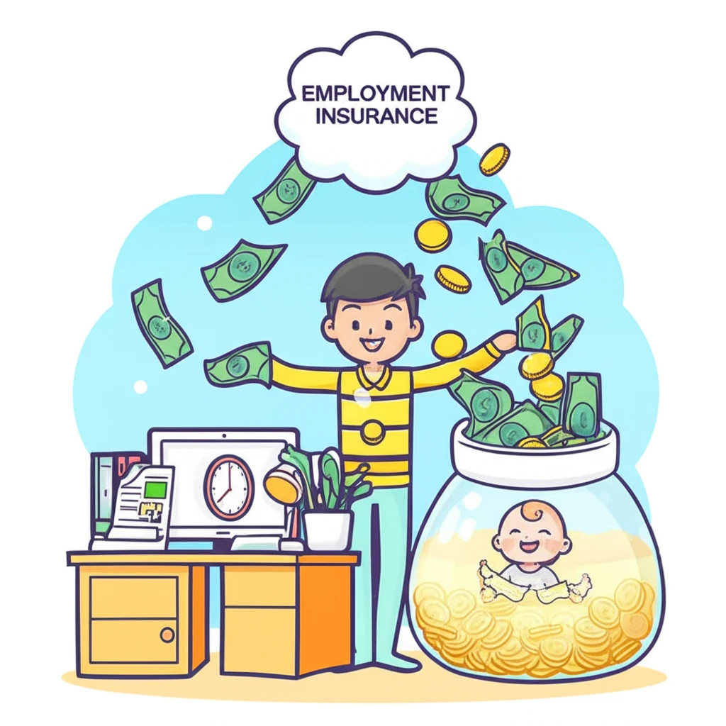 고용보험 육아기 근로시간 단축 급여 ..