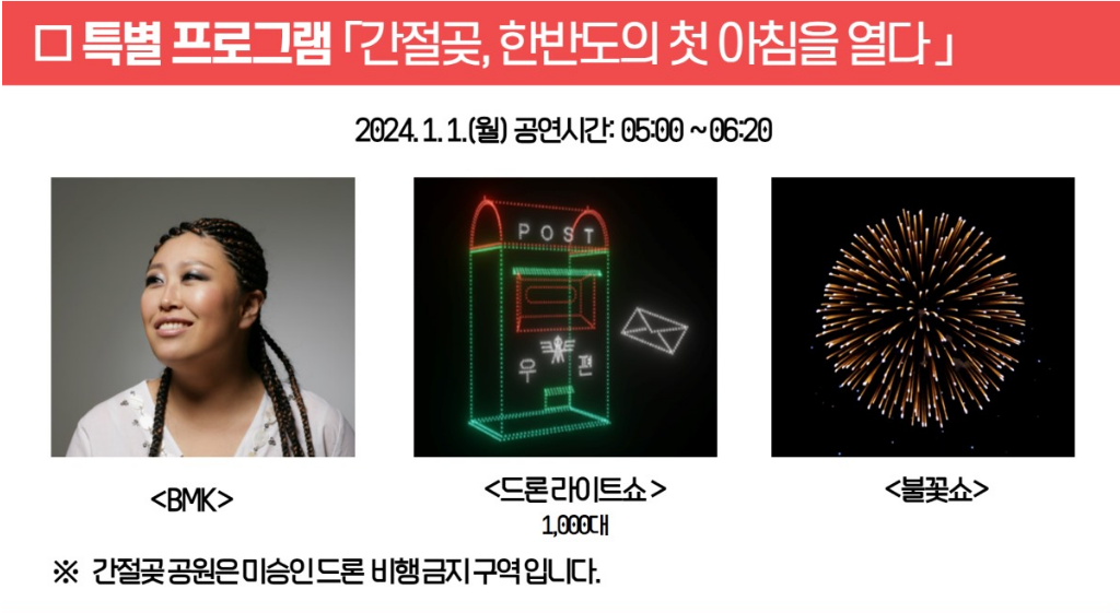 2024 울산 간절곶 해맞이 프로그램