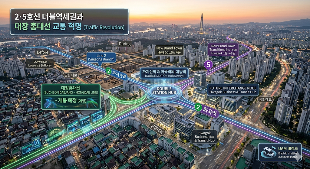 2·5호선 더블역세권과 대장홍대선 교통 혁명