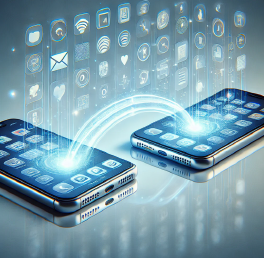 스마트폰 데이터 이전 가이드 사진