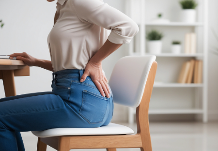 왼쪽 등쪽 통증