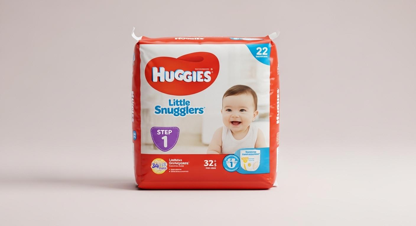 하기스 기저귀 1단계