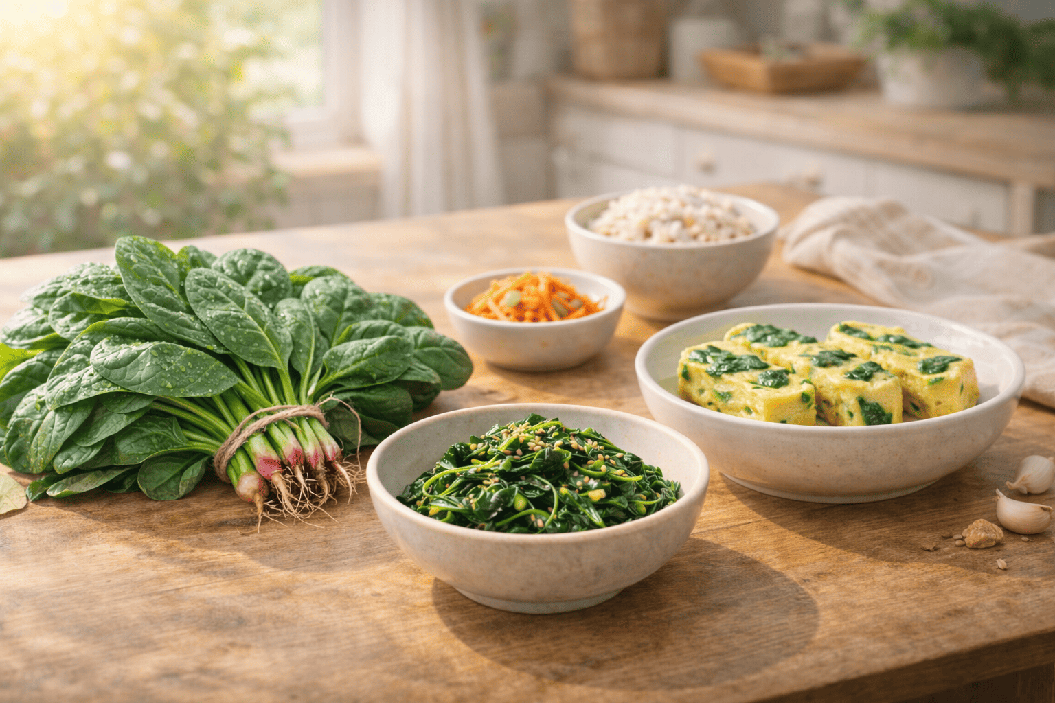 아이반찬 시금치 활용 (종류, 영양, 요리)