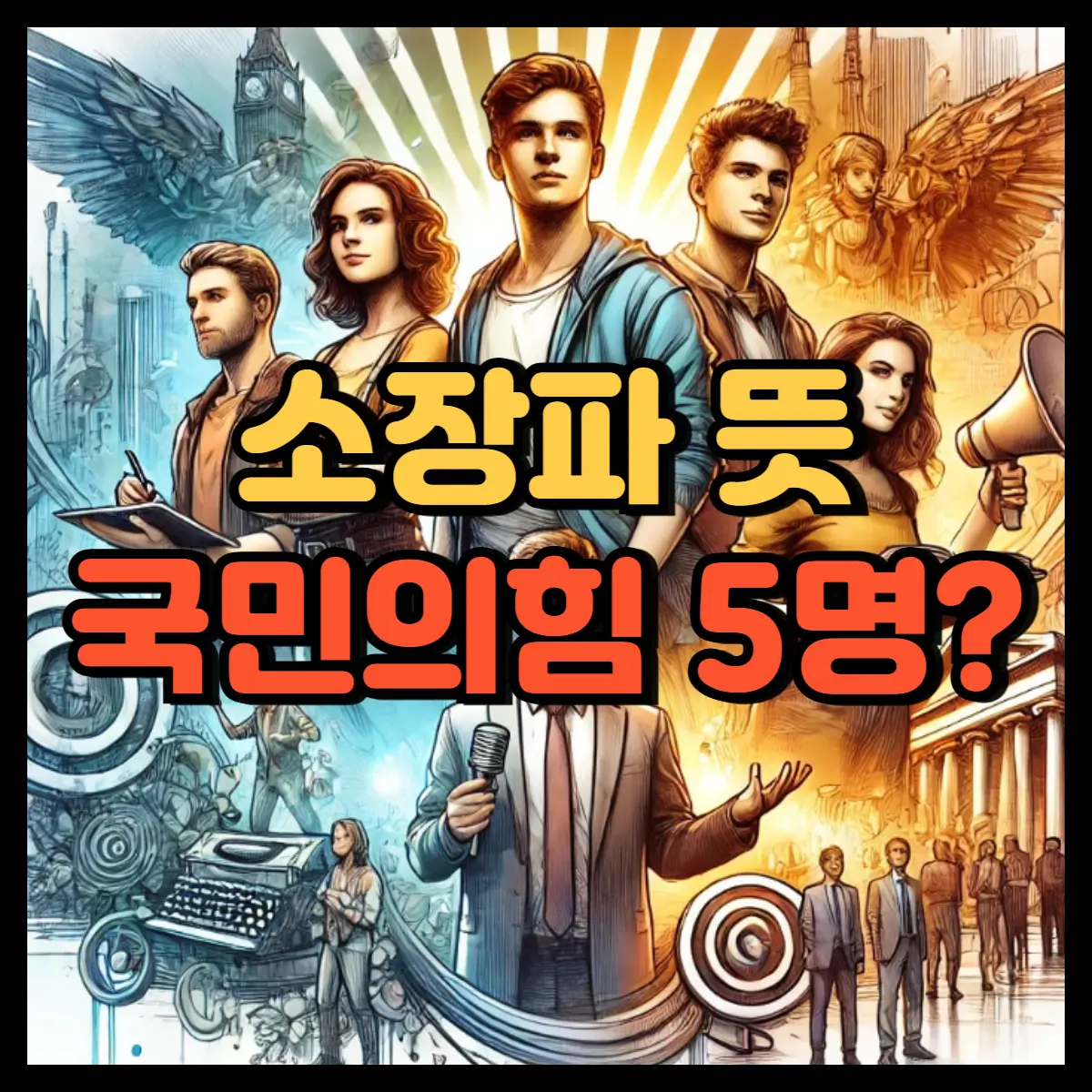 국민의힘 소장파 뜻