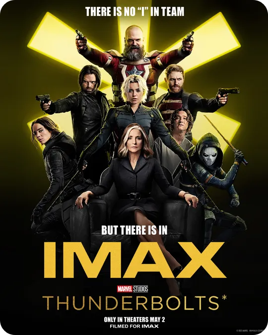 썬더볼츠 아이맥스 포스터