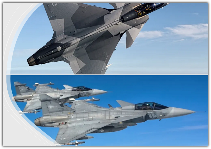 사브-그리펜 전투기