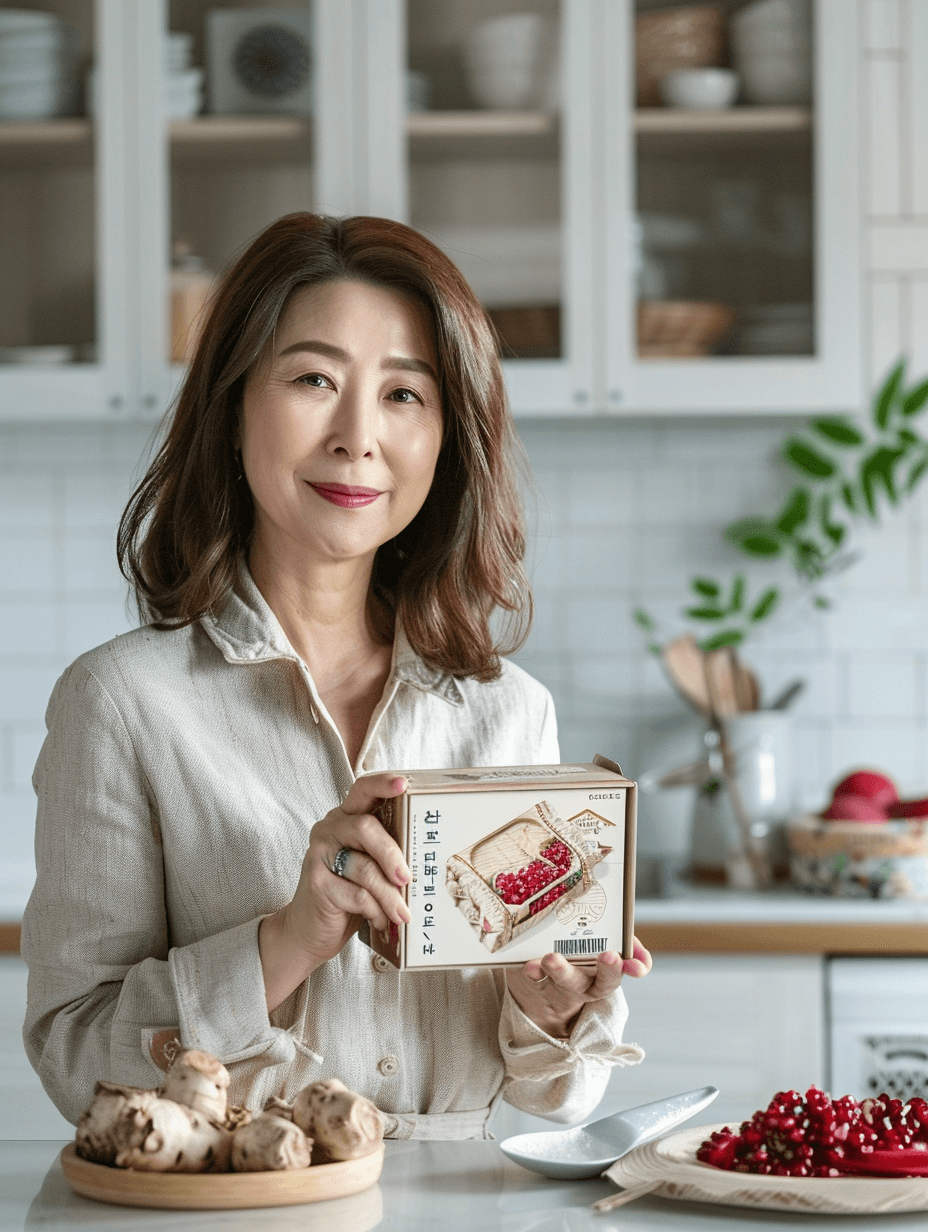 건강식품을-들고-있는-여성