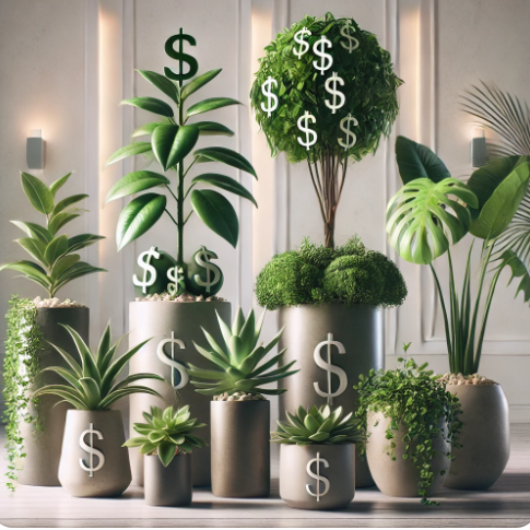 식물 재테크 관련 이미지