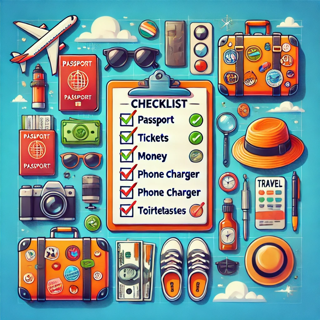 여행 준비물 체크리스트