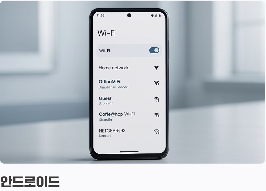 스마트폰 속 내 IP는? (모바일)