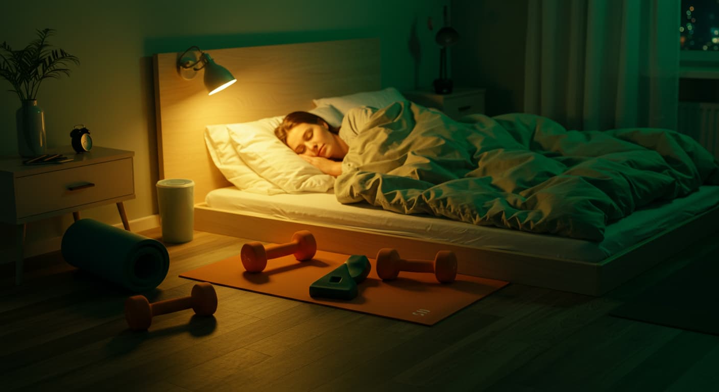 밤샘 탈출! 홈트 시작 후 제 수면 패턴에 찾아온 놀라운 변화 후기