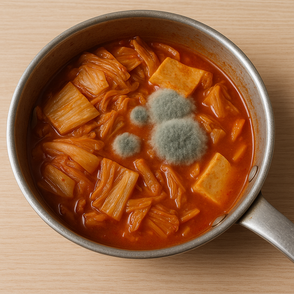 상한김치찌개