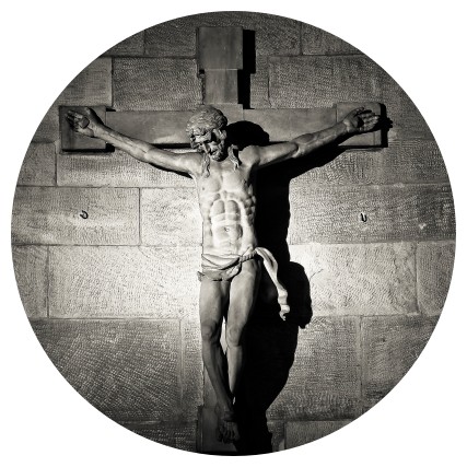 십자가에 달린 예수님 모습