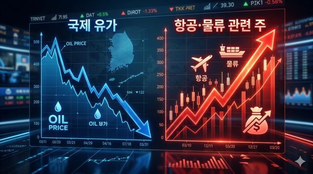 유가 하락 수혜주 핵심 업종과 투자 기준 정리 이미지