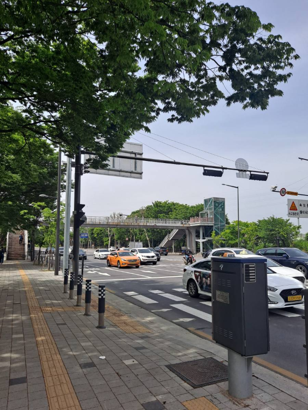 드디어 진입계단이 보이다