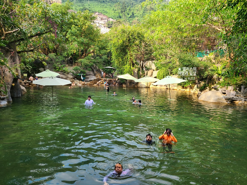 베트남 다낭 온천 워터파크 머드온천 추천 후기 누이 탄 타이 핫 스프링 파크 할인 예약방법