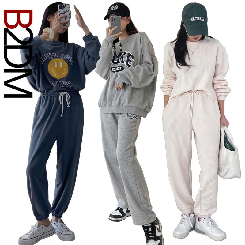 겨울 여성 트레이닝 세트 빅사이즈 후드 맨투맨 조거 츄리닝 기모 트레이닝복 세트 운동복