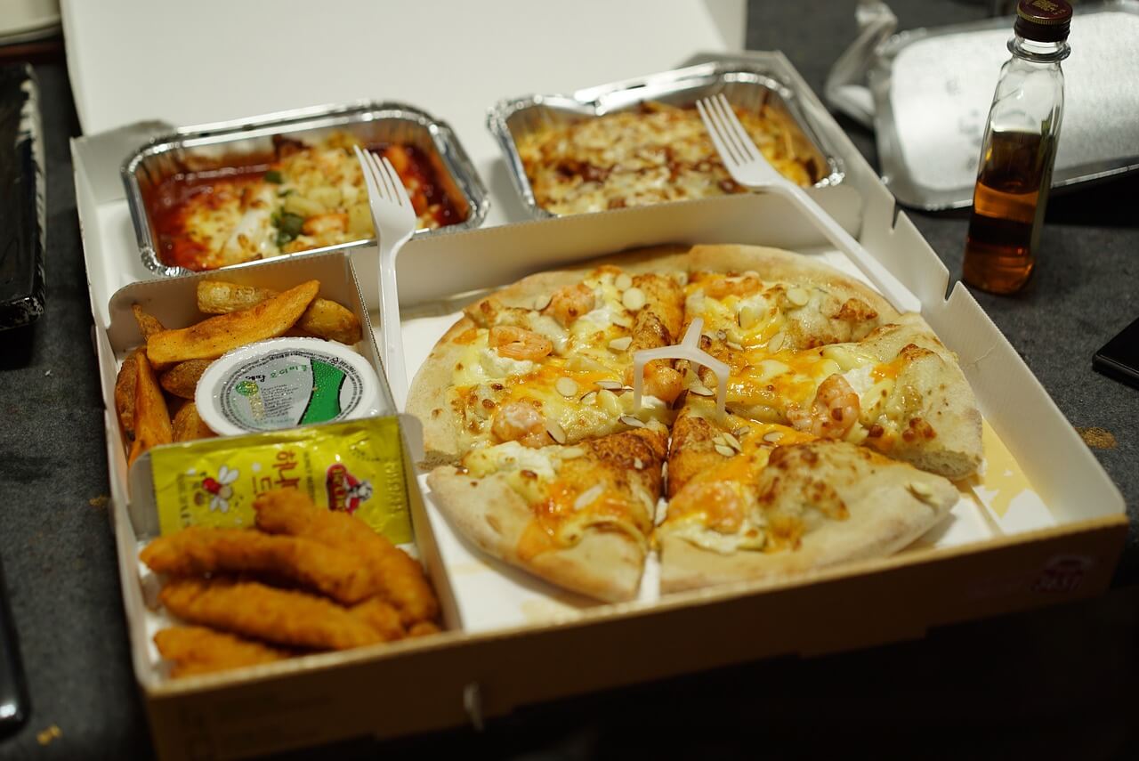 기름진 음식