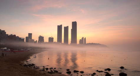 드라마의 지방 촬영지로 자주 등장하는 부산 광안리 사진 이미지