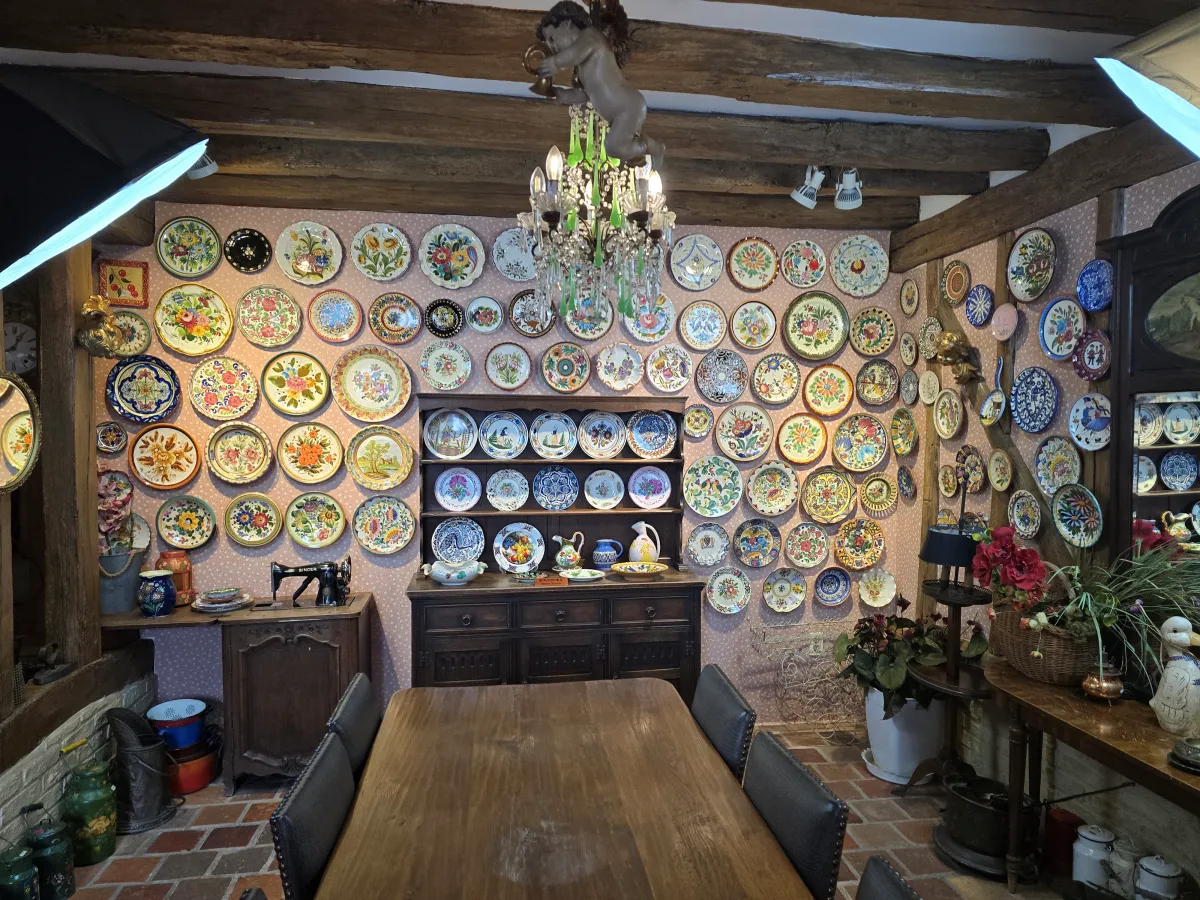 쁘띠프랑스-아트접시