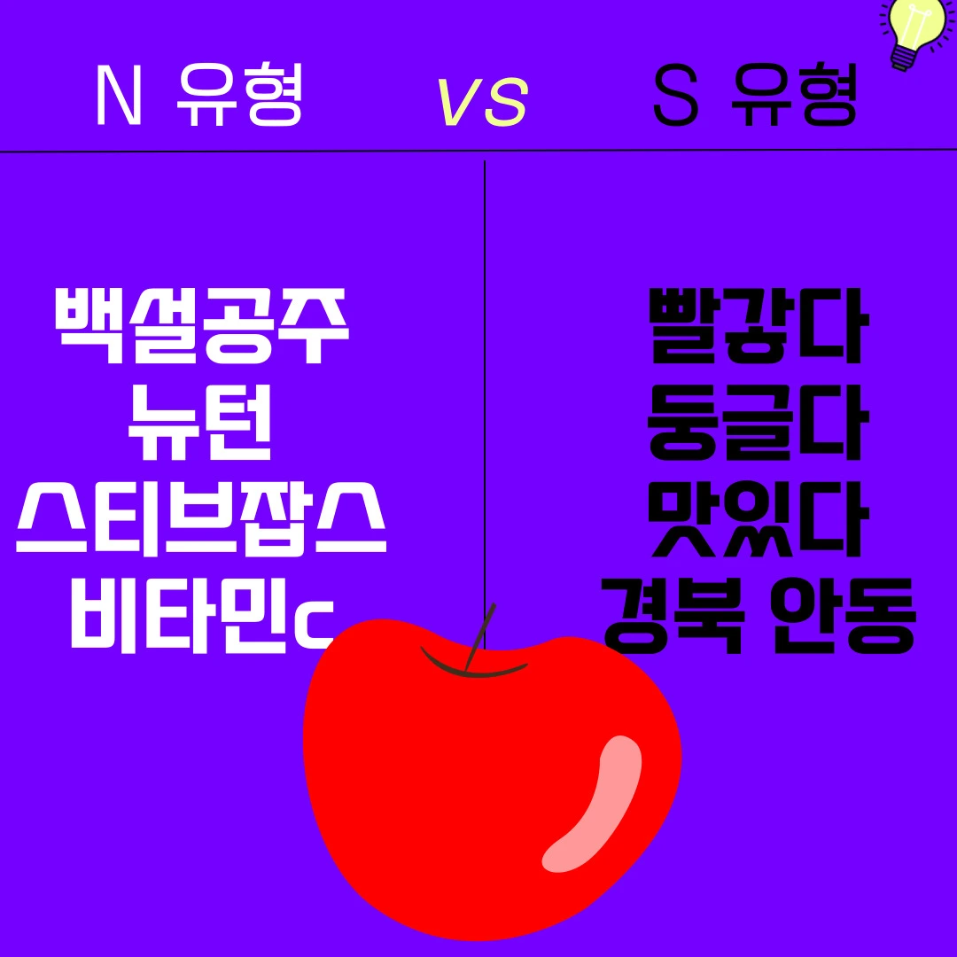 S와N의차이점