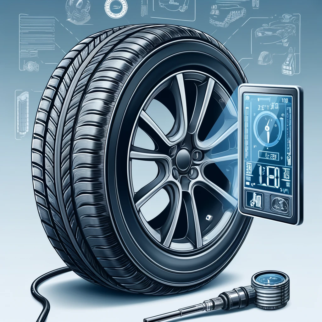 타이어 공기압 실시간 확인