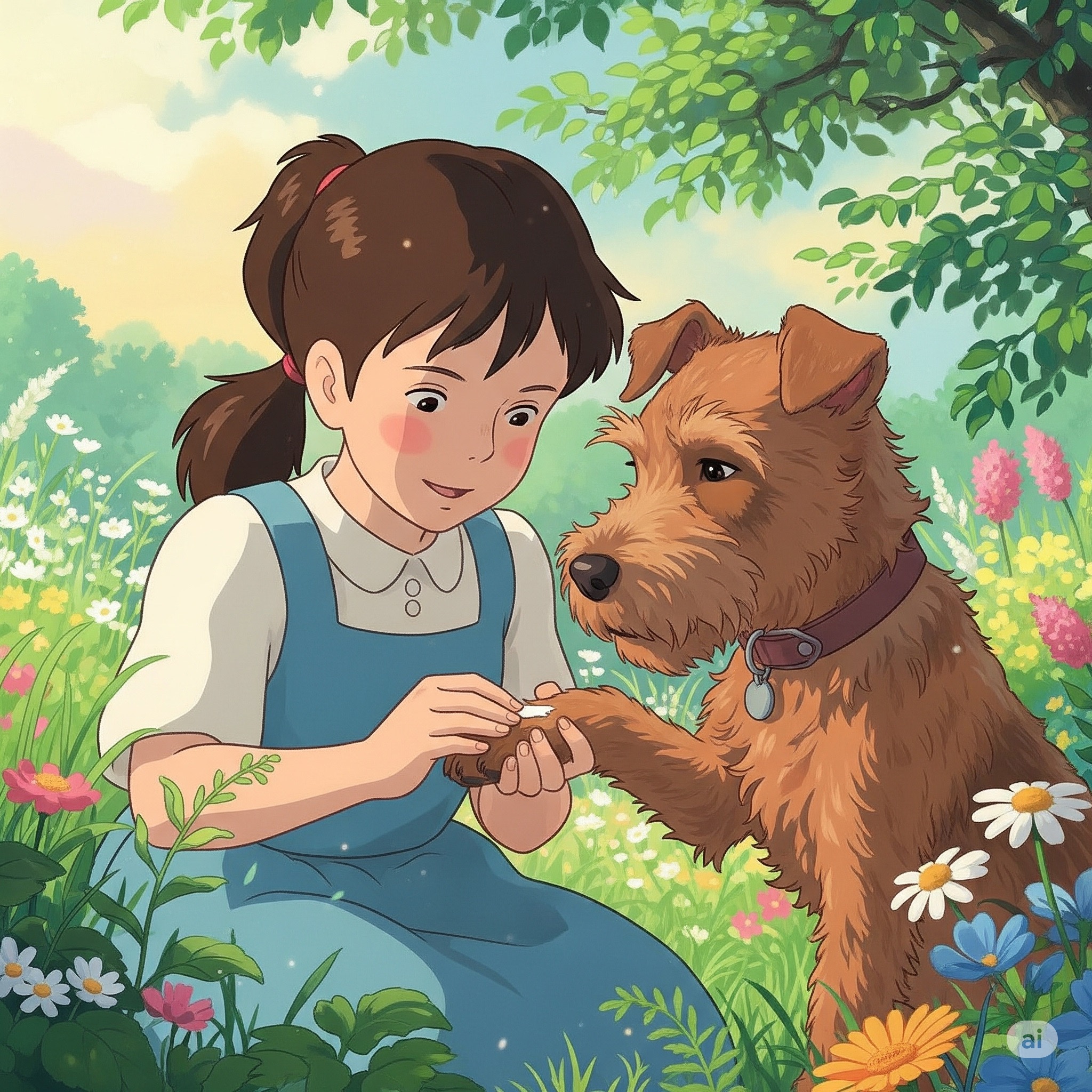 강아지 발바닥 관리: 갈라짐, 습진 예방! 올바른 관리법