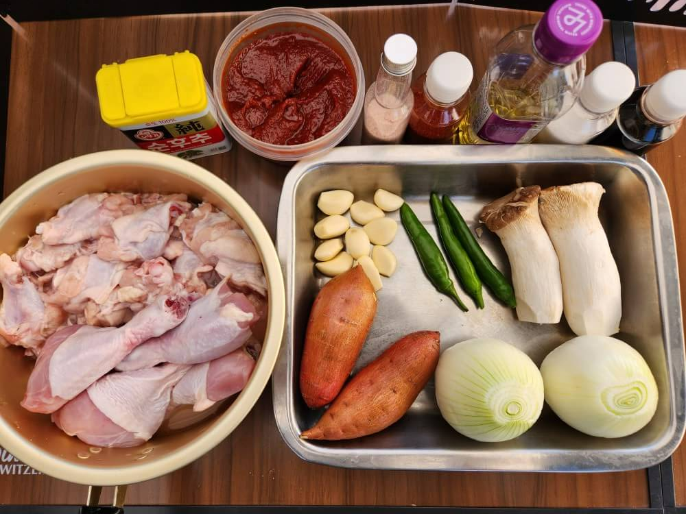 캠핑 요리 추천 닭볶음탕 레시피 캠핑 글램핑 국물 요리 베스트 술안주